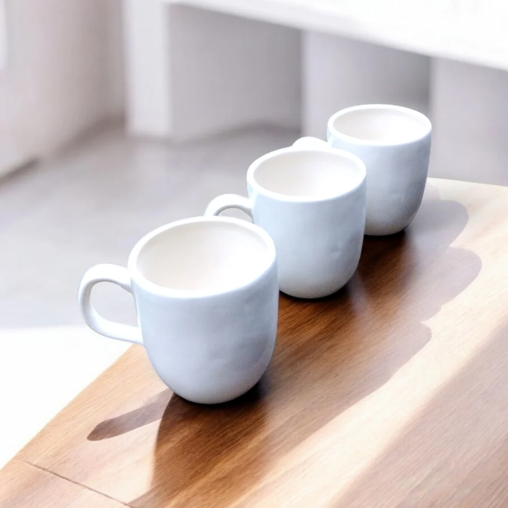 Rar Dunn Classic White Numbered Mug Trio - Picture 2 of 4